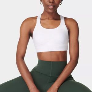 NEW Sweaty Betty Sports Bra White Size XS